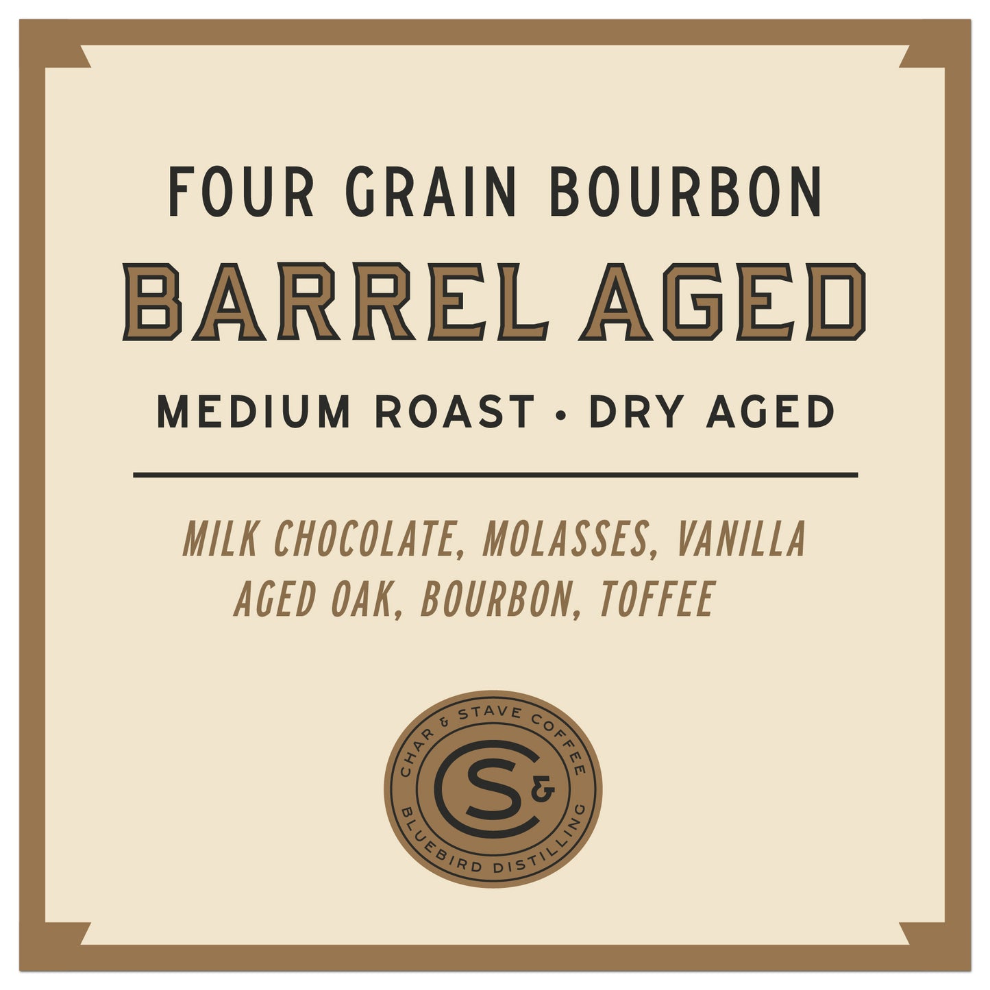 FOUR GRAIN BOURBON BARREL AGED