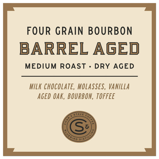 FOUR GRAIN BOURBON BARREL AGED